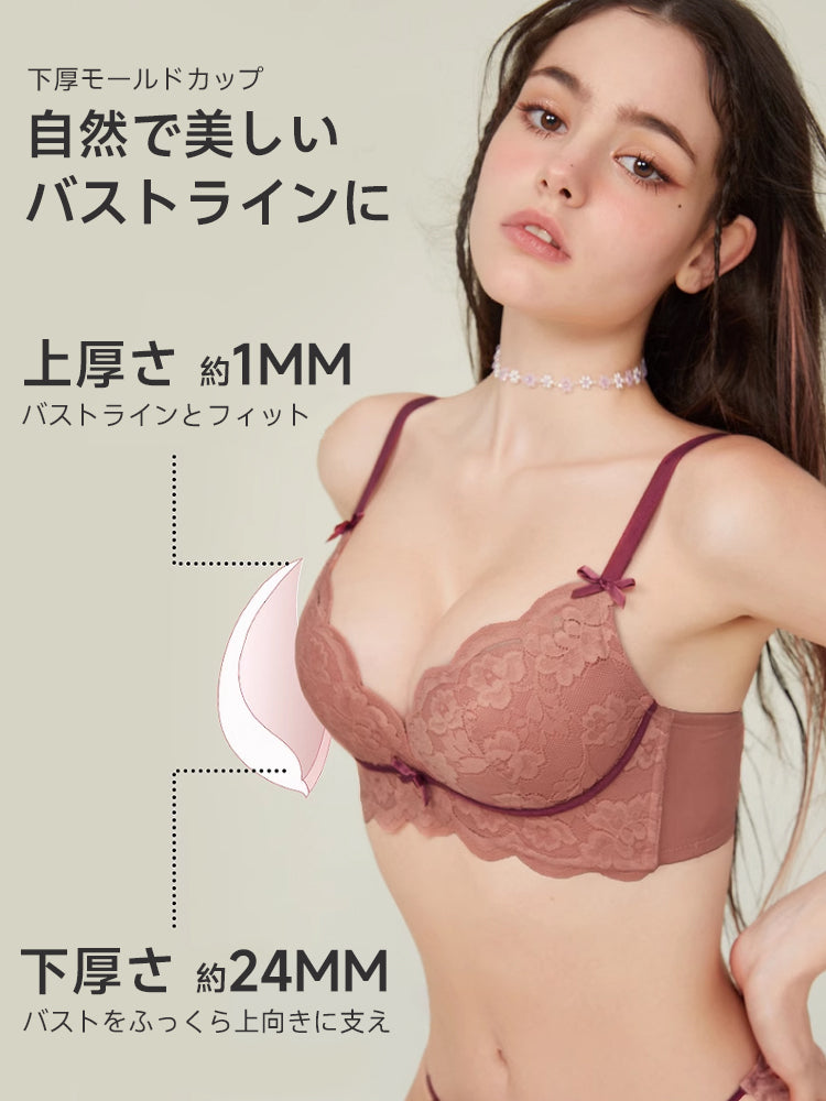 LIKEWILLOW 盛れるノンワイヤーブラ&ショーツ