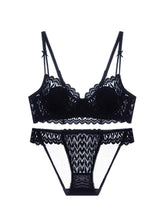 LIKEWILLOW ソフトワイヤー 総レースブラ&ショーツ