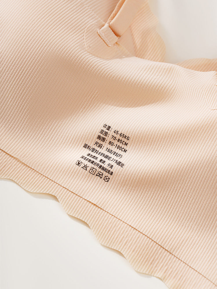 冷感 LYCRA®シームレス フリーサイズノンワイヤー ブラジャー
