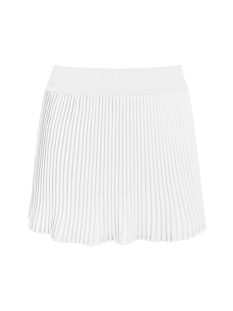 プリーツ インナー付きスカート