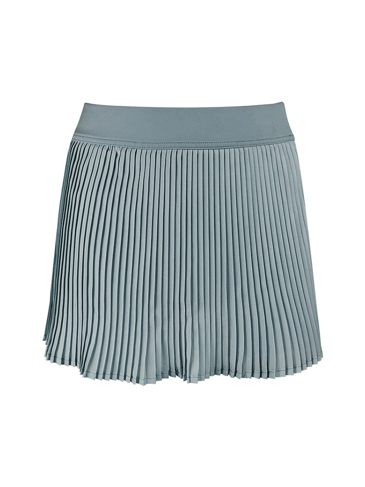 プリーツ インナー付きスカート