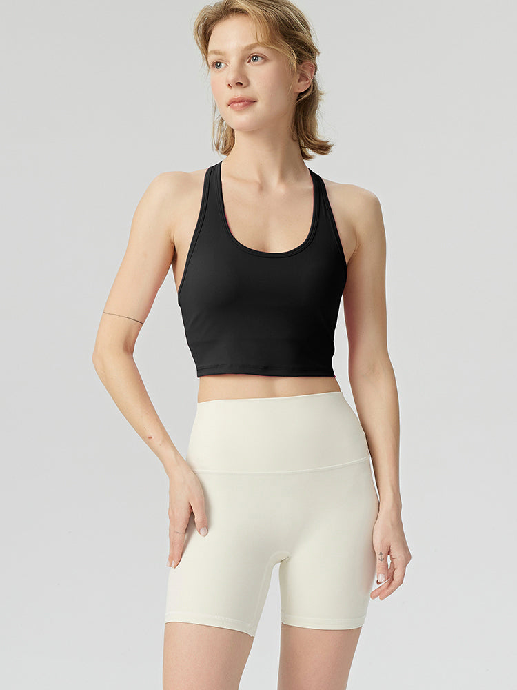 レーサーバック ハイサポートスポーツブラトップ