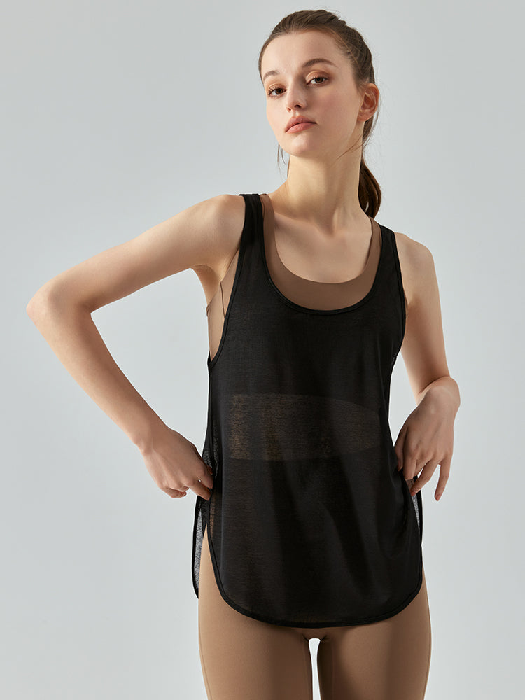 シースルータンクトップ