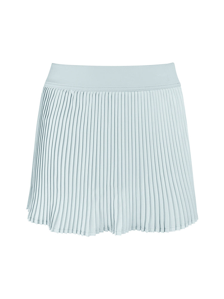 プリーツ インナー付きスカート