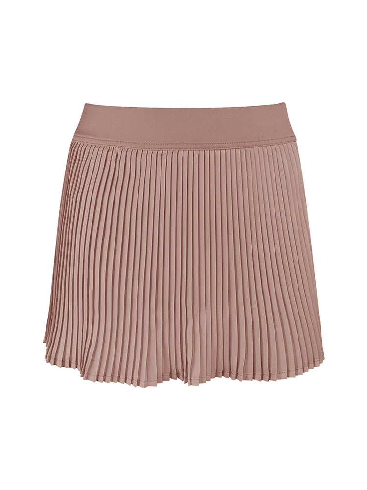 プリーツ インナー付きスカート