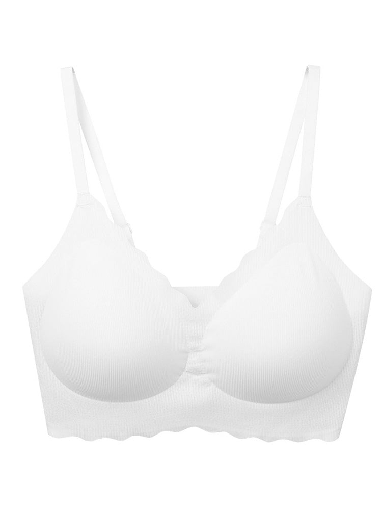 冷感 LYCRA®シームレス フリーサイズノンワイヤー ブラジャー