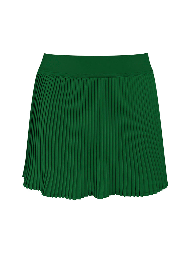 プリーツ インナー付きスカート