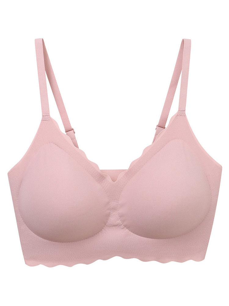 冷感 LYCRA®シームレス フリーサイズノンワイヤー ブラジャー