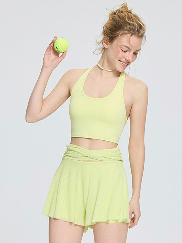 レーサーバック ハイサポートスポーツブラトップ