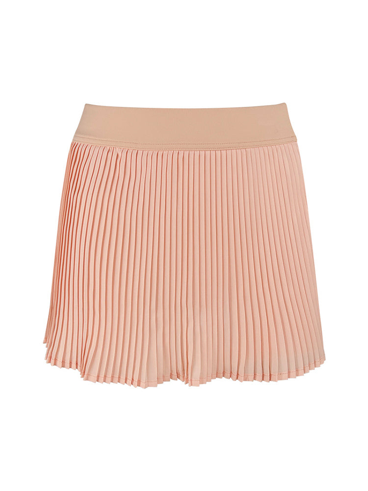 プリーツ インナー付きスカート