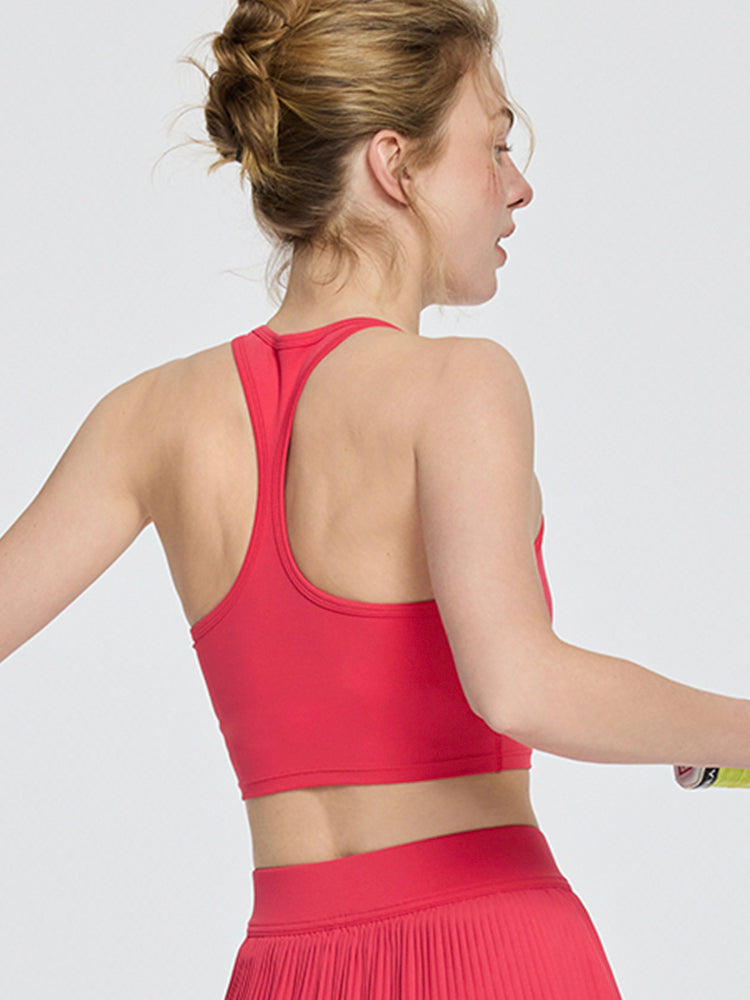 レーサーバック ハイサポートスポーツブラトップ