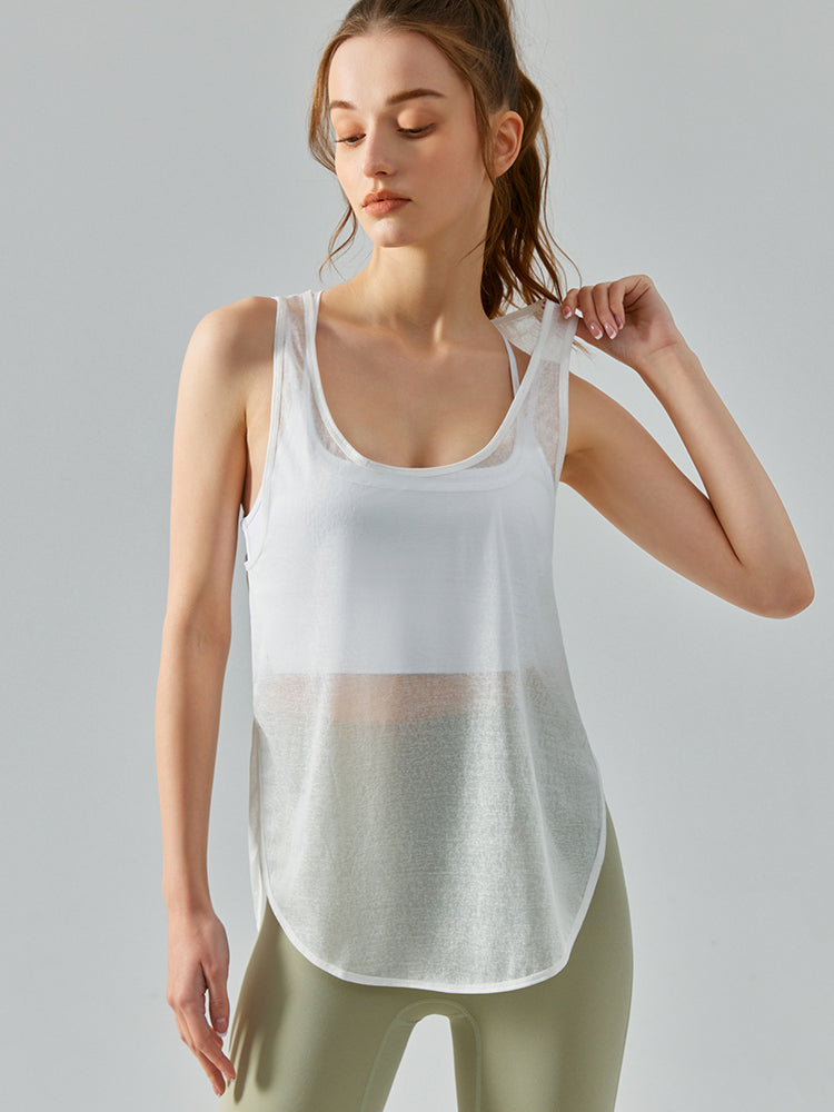 シースルータンクトップ