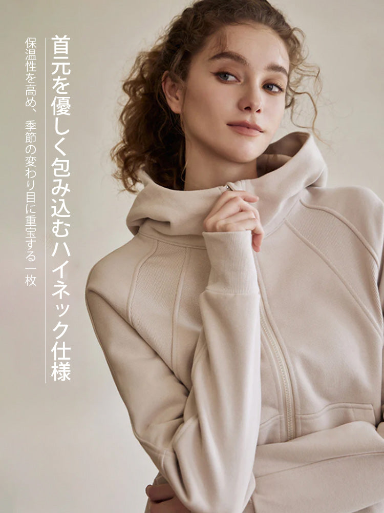 スウェットフルジップパーカ