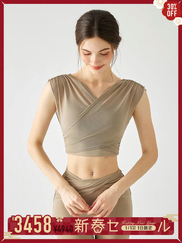 フェイクレイヤード ブラトップ シアー