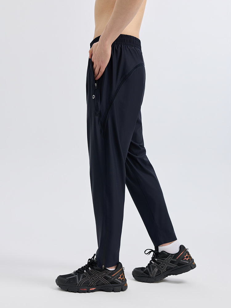 メンズ メッシュ ポケット付き ジョガーパンツ