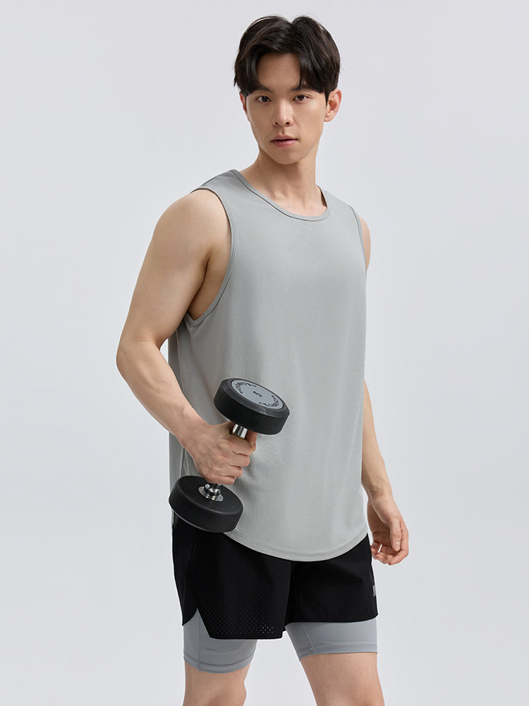 メンズタンクトップ トレーニングウェア 吸汗速乾