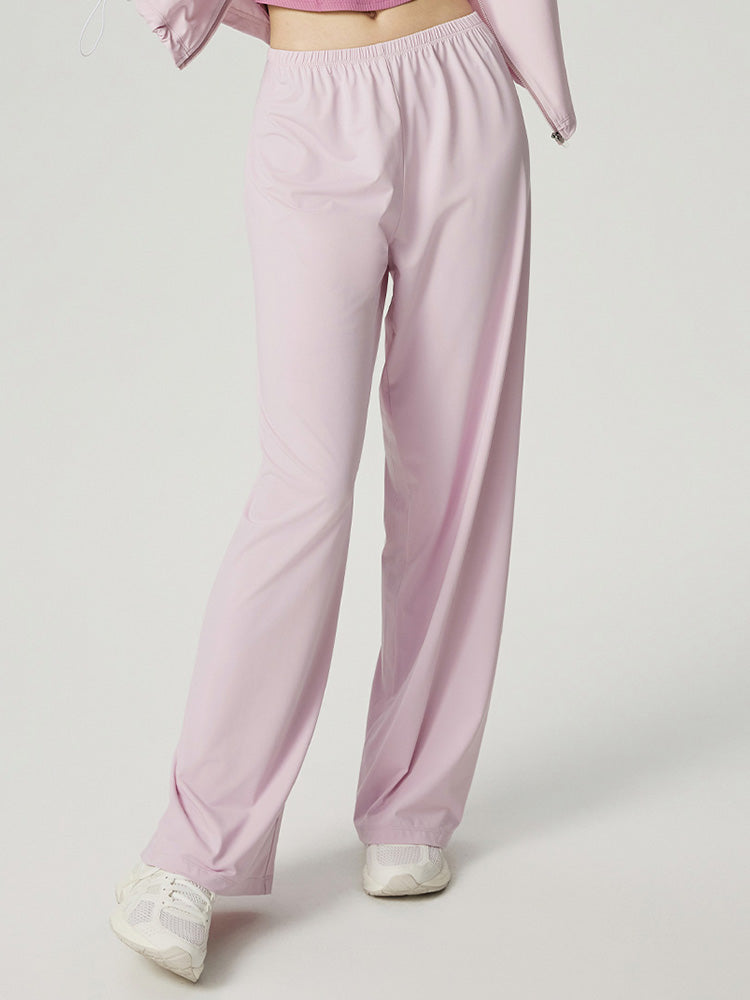 接触冷感 日焼け止め ワイドパンツ