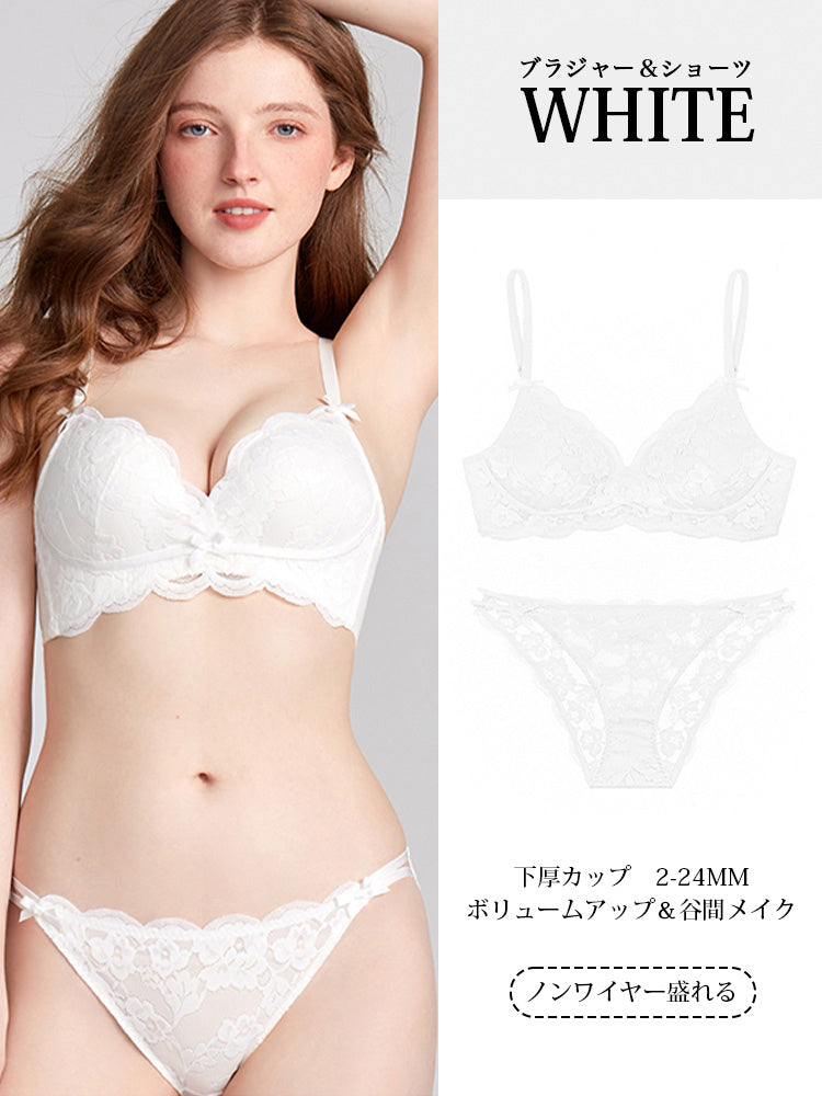 LIKEWILLOW 盛れるノンワイヤーブラ&ショーツ