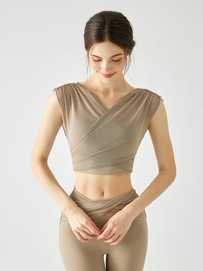 フェイクレイヤード ブラトップ シアー