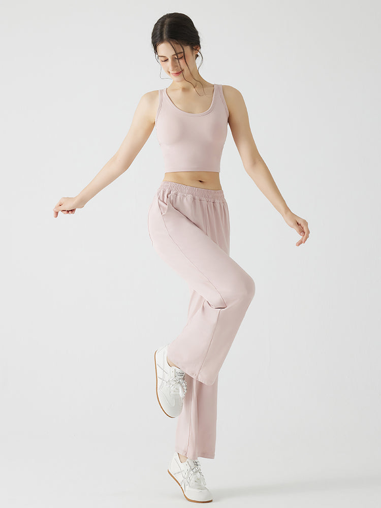 ベーシック ワイドパンツ ヒップアップ