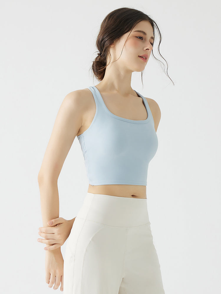 メッシュドレープ バックスタイル パッド付き ブラトップ 2way
