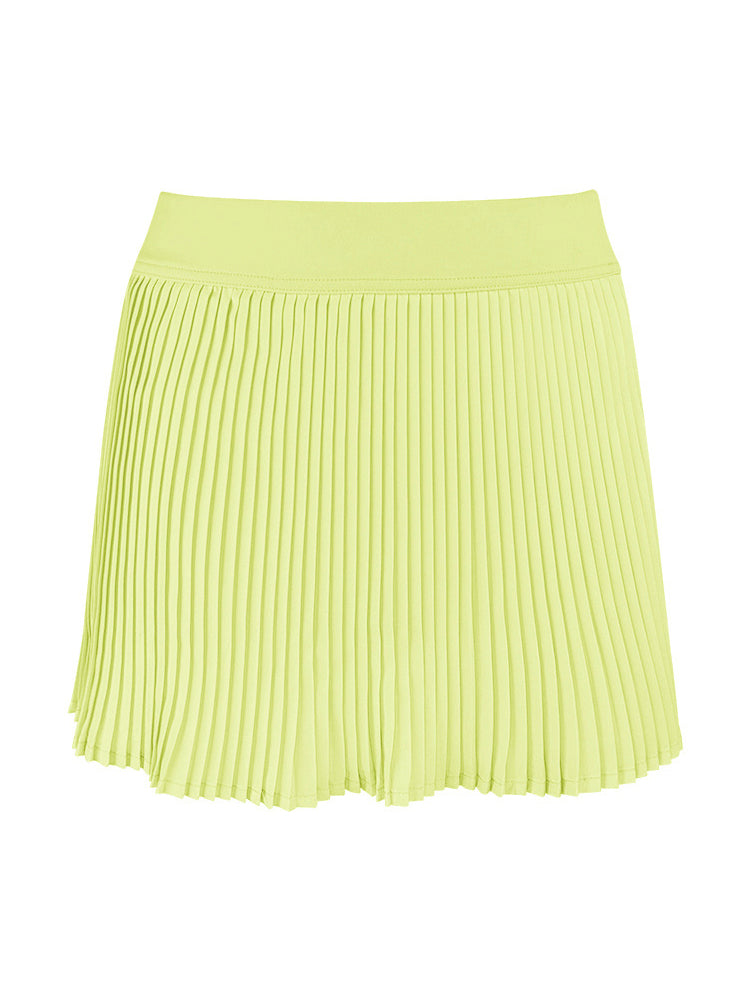 プリーツ インナー付きスカート