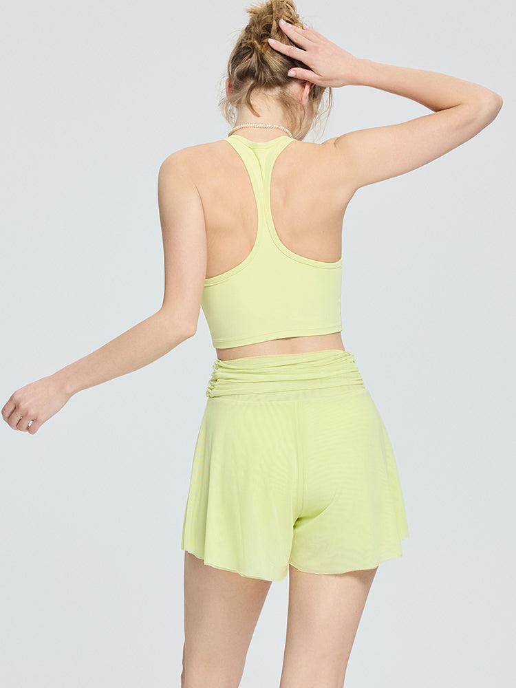 レーサーバック ハイサポートスポーツブラトップ