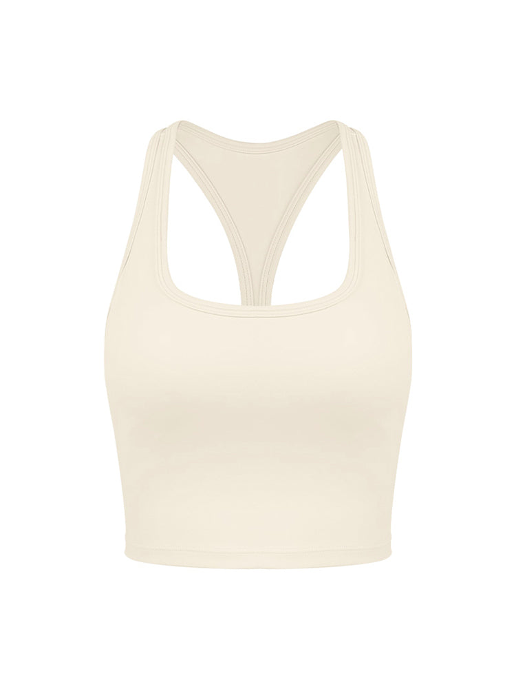 レーサーバック ハイサポートスポーツブラトップ