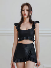 LIKEWILLOW 上下ともフリルデザイン水着セット