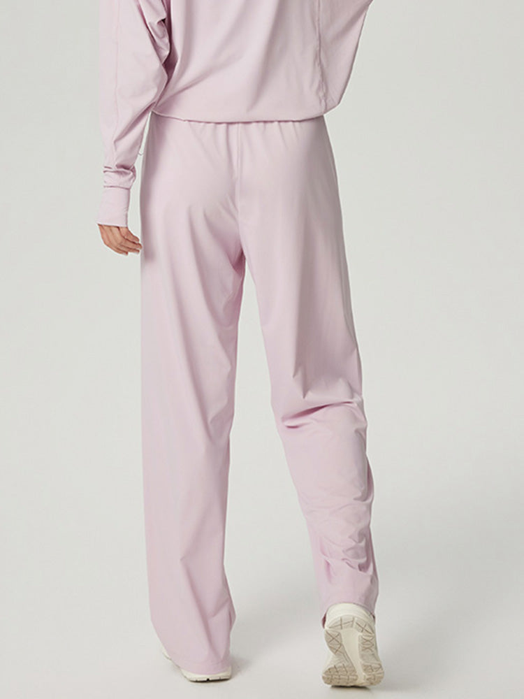 接触冷感 日焼け止め ワイドパンツ