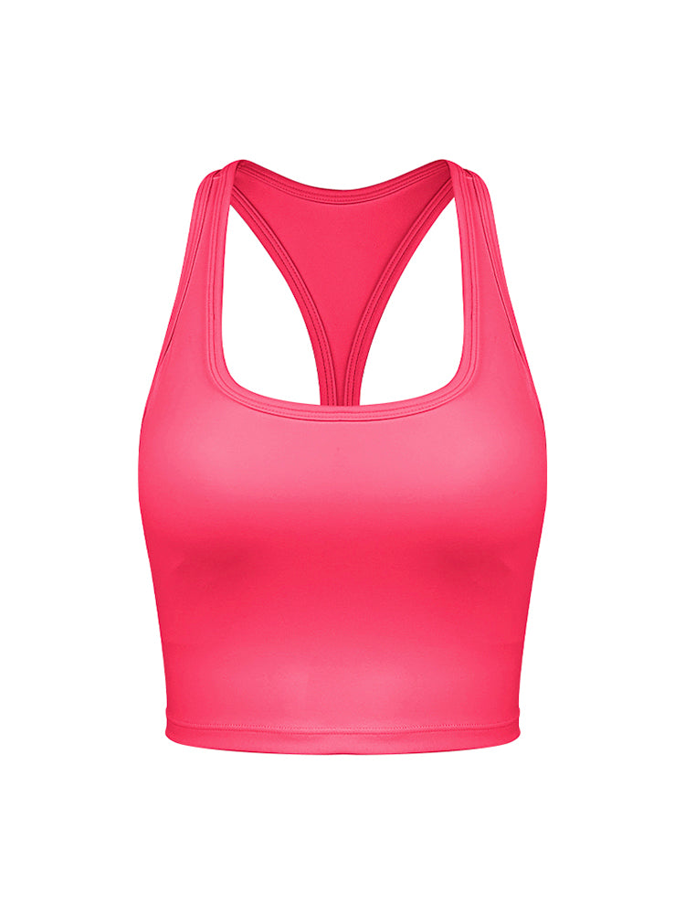 レーサーバック ハイサポートスポーツブラトップ