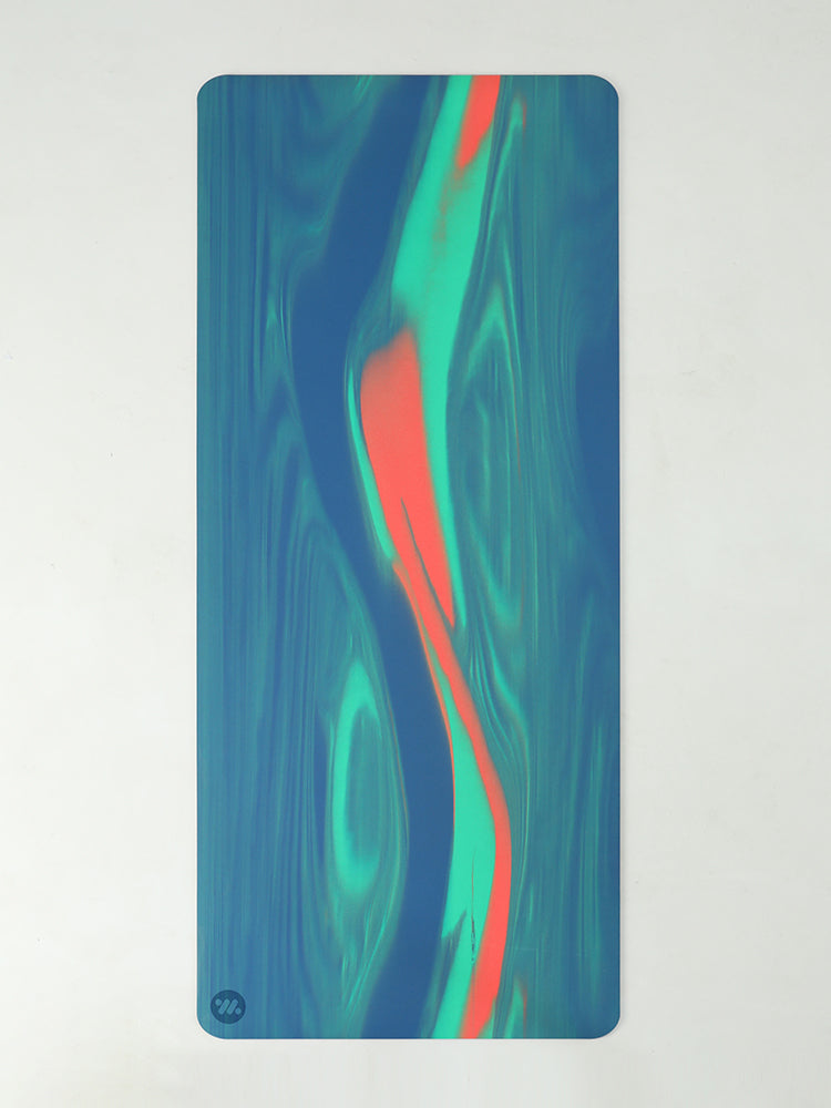 ヨガマット 滑り止め 5㎜ Blue