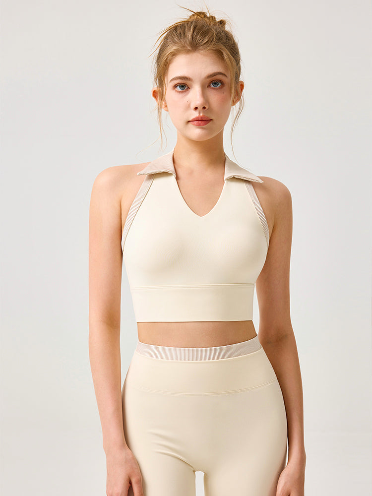 レーサーバック ブラトップ パッド付き