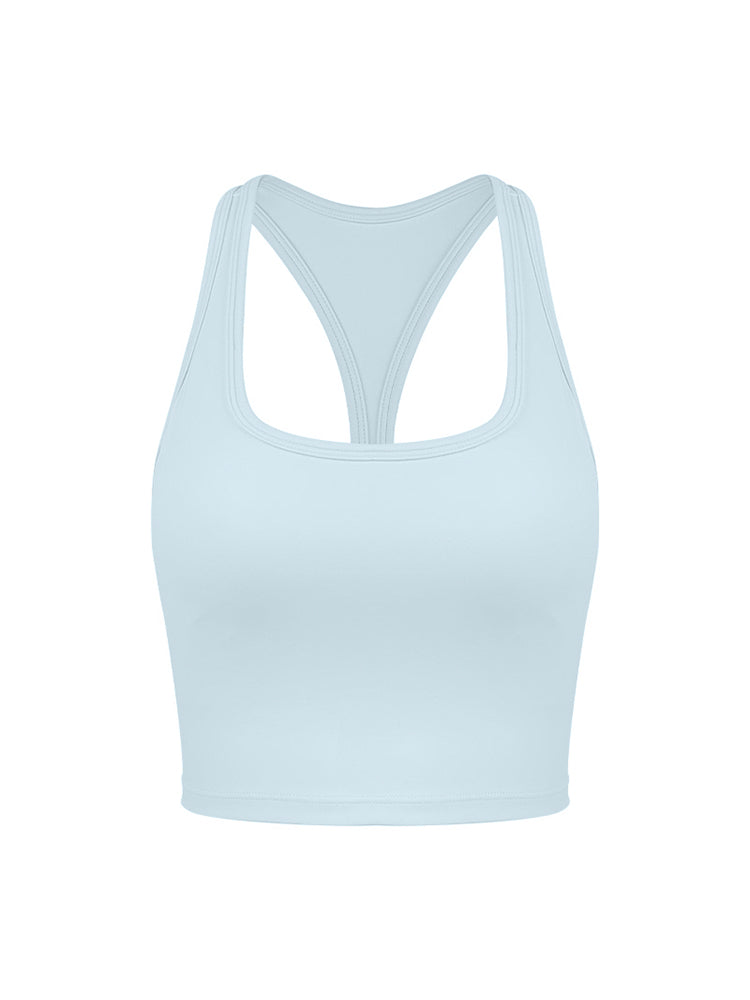 レーサーバック ハイサポートスポーツブラトップ