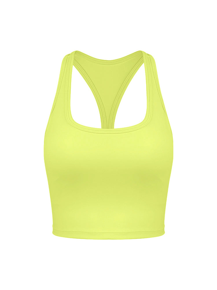 レーサーバック ハイサポートスポーツブラトップ