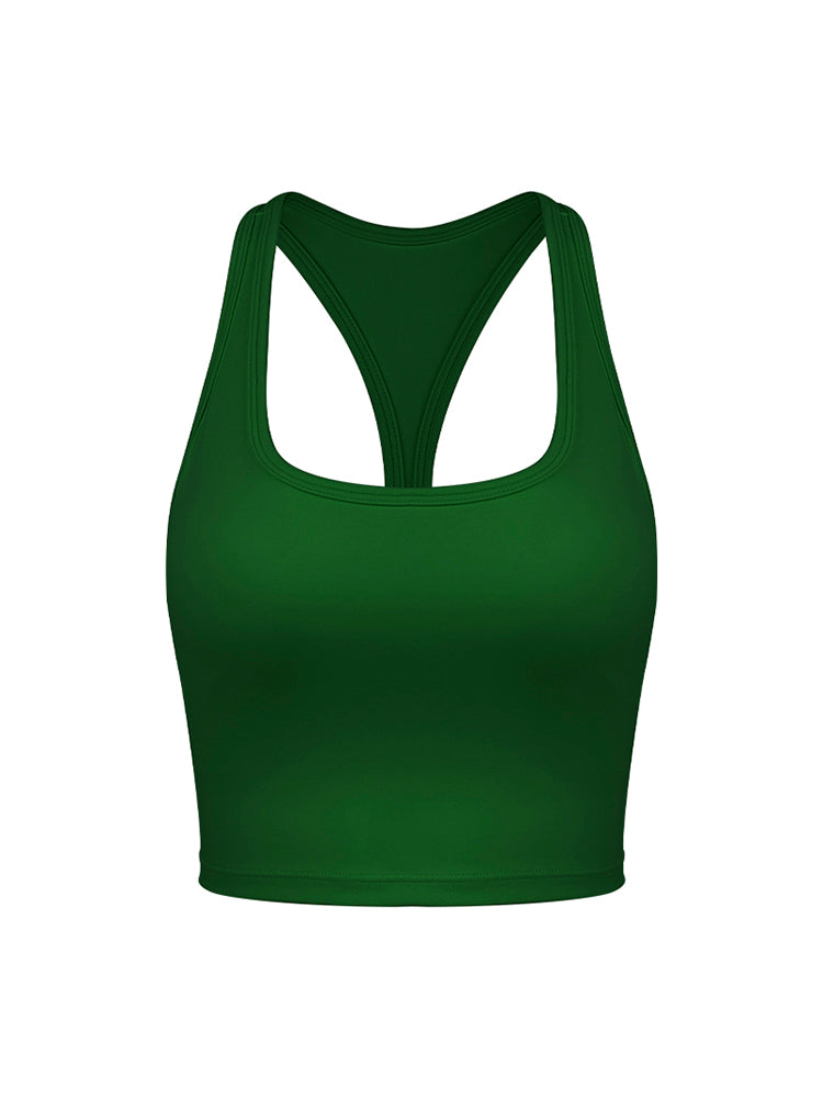 レーサーバック ハイサポートスポーツブラトップ