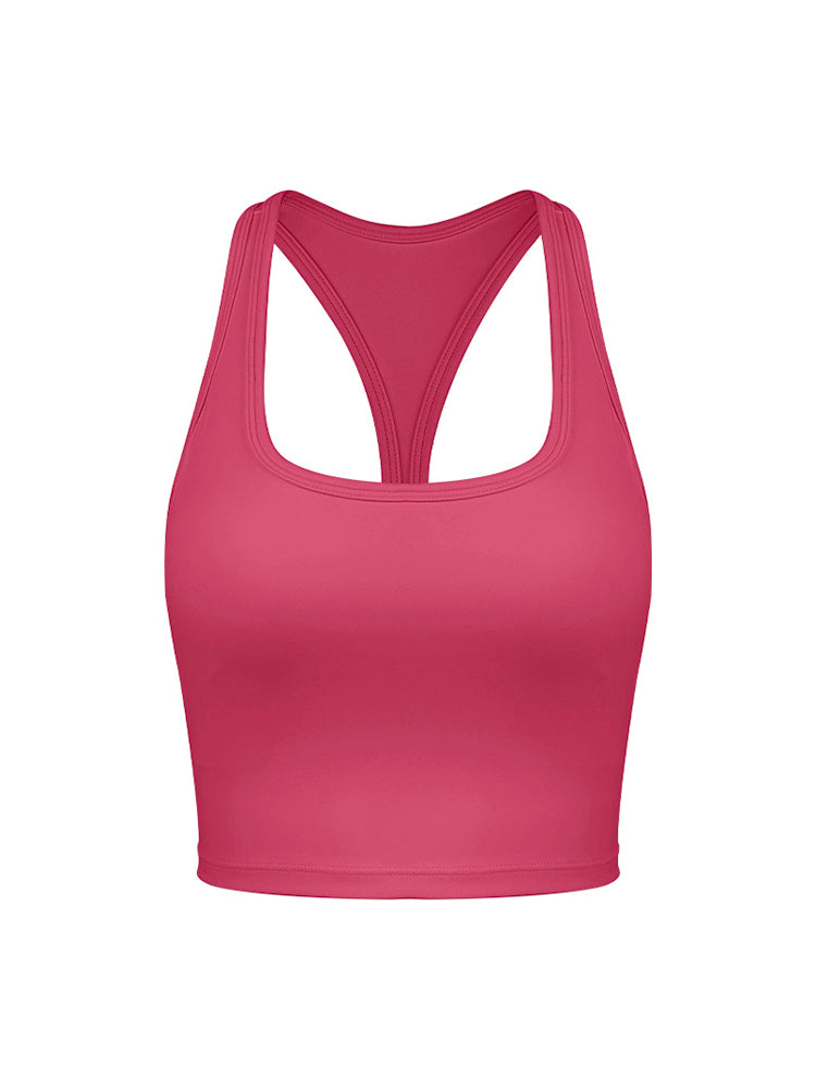 レーサーバック ハイサポートスポーツブラトップ