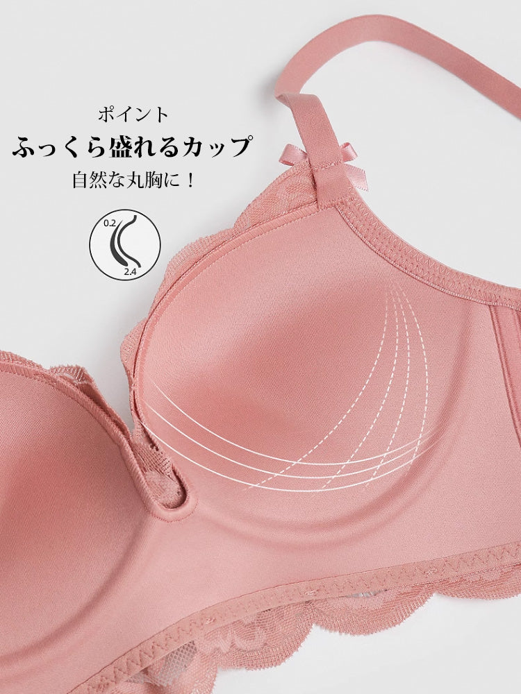 LIKEWILLOW 盛れるノンワイヤーブラ&ショーツ