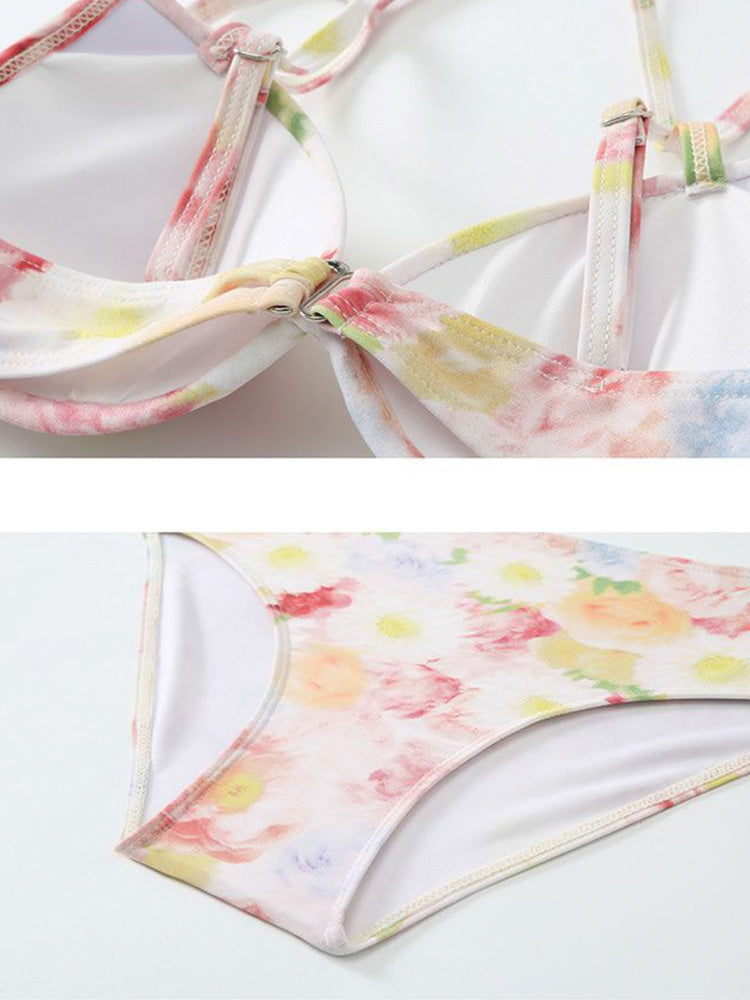 LIKEWILLOW オシャレワイヤー付きビキニ4点セット