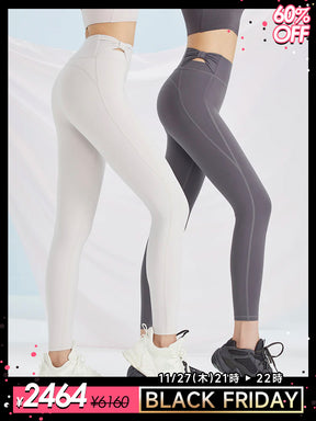 蝶結び ハイウエスト レギンス