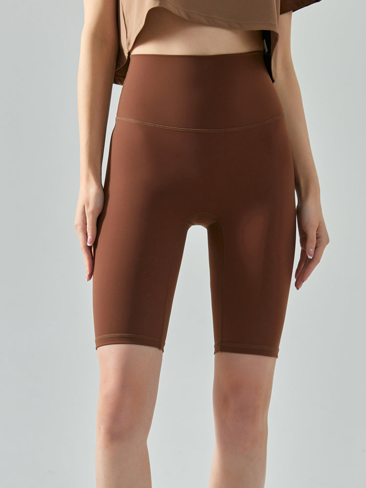 接触冷感 フリーサイズ 5分丈 レギンス バイカーショーツ