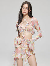 LIKEWILLOW オシャレワイヤー付きビキニ4点セット