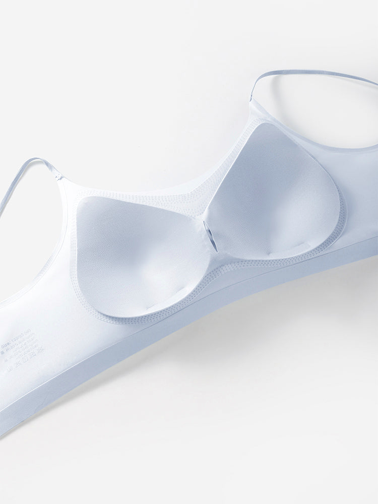 美背 超薄 ノンワイヤー シームレス ブラジャー