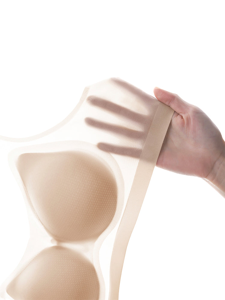 美背 超薄 ノンワイヤー シームレス ブラジャー