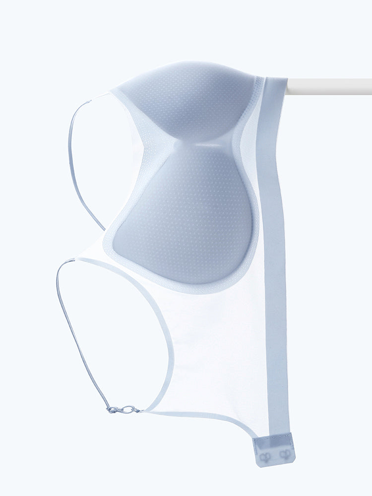 美背 超薄 ノンワイヤー シームレス ブラジャー