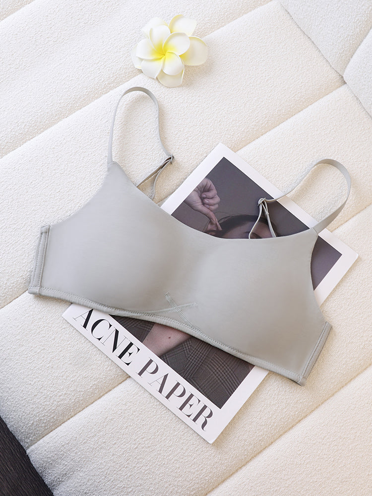 LIKEWILLOW モーダルノンワイヤーブラ 薄くて肌触りよい