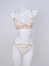 【ノンパテッド】軽い!レース&メッシュ下着セット