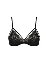 LIKEWILLOW 総レース ノンワイヤー通気ブラ&ショーツ