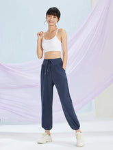 紐付き 冷感カジュアルパンツ