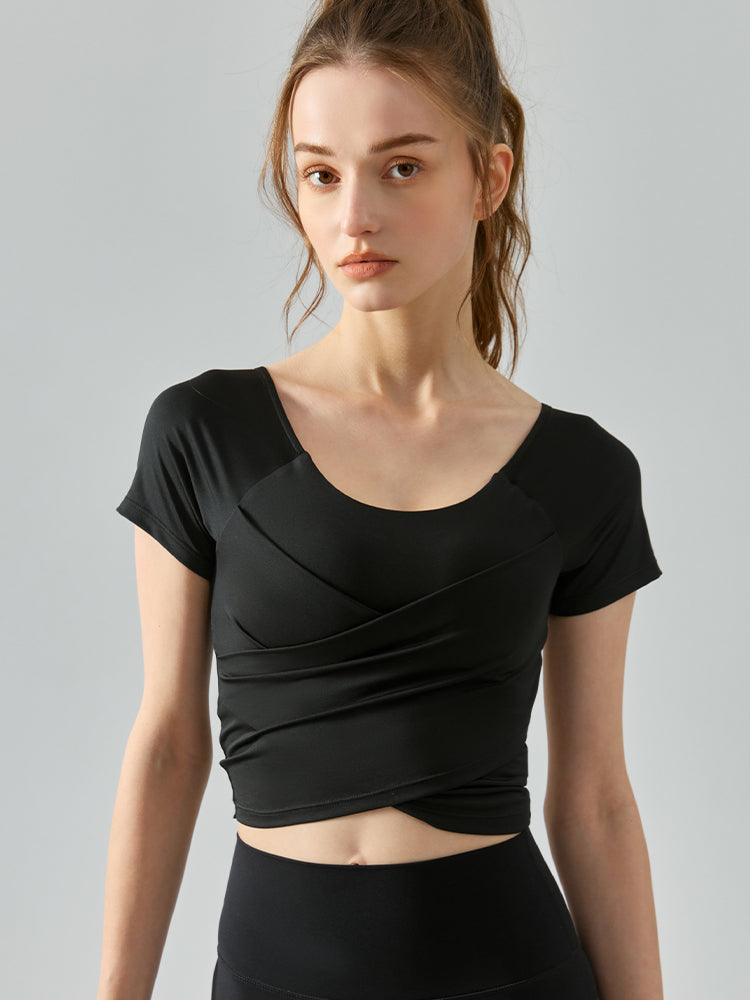 フロント交差 半袖